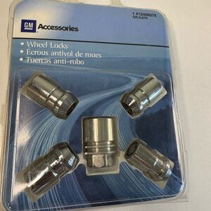 2002-2025 NEW WHEEL LOCK KIT, GENUINE OEM PART, PART NUMBER 12498078